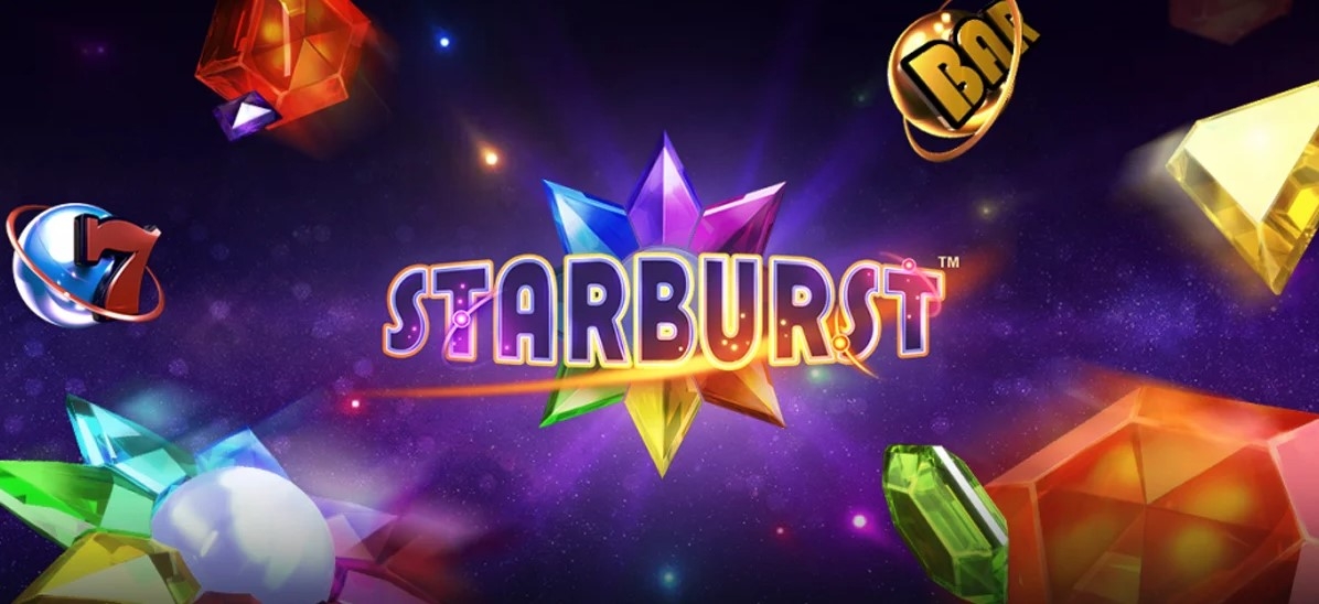 Starburst, slot online, NetEnt, jogos de cassino, gemas, jogabilidade, vitória, símbolos, trilha sonora, recurso de bônus